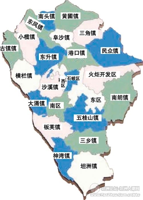 中山市南区高清规划图图片